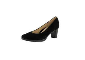 Ophelia Black Suede Pump