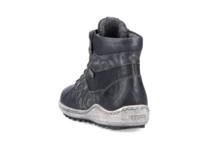 Ottawa Black Print Lace-Up Ankle Sneaker