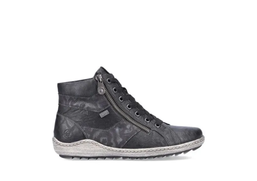 ottawa_black_print_laceup_3.webp Ottawa Black Print Lace-Up Ankle Sneaker