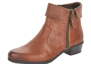 Ottawa Brown Leather Ankle Boot