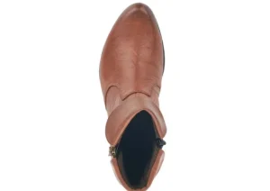 Ottawa Brown Leather Ankle Boot