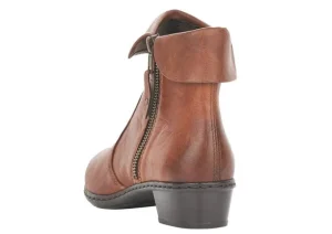 Ottawa Brown Leather Ankle Boot