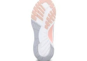 Pace Light Grey Mesh Lace-Up Walking Shoe