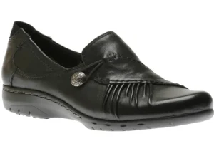 Paulette Black Slip-On Flat
