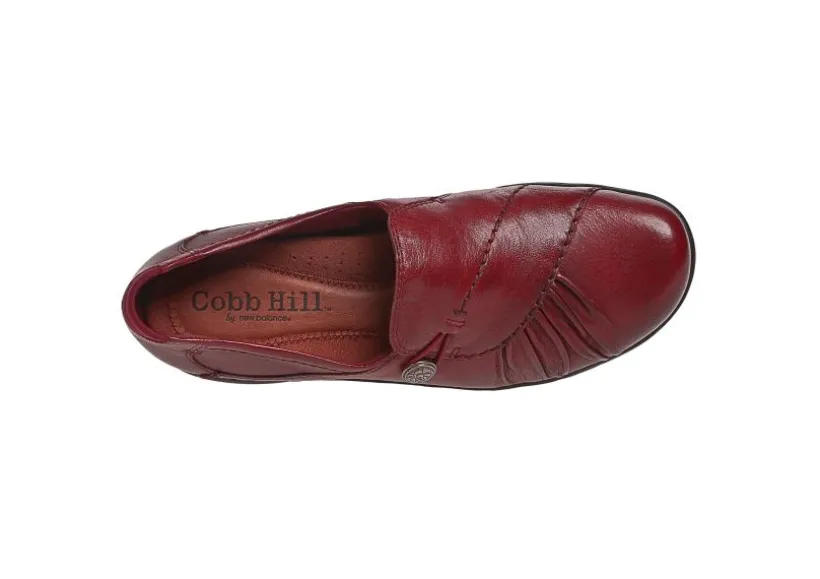 paulette_red_slipon_flat_2.webp Paulette Red Slip-On Flat