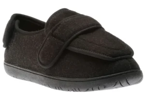 Physician L2 Black Wool Slipper