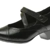 Portia Black Mary Jane Low Heel