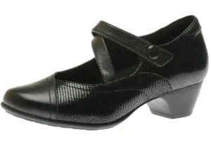 Portia Black Mary Jane Low Heel