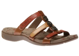 Prize 3 Harvest Multicolour Leather Slide Sandal