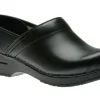 Professional Black Box Clog (Wide Width)