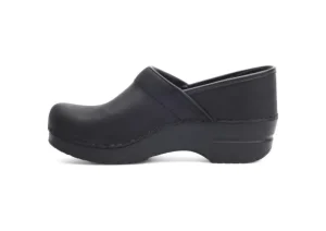 Professional Oiled Black Leather Clog