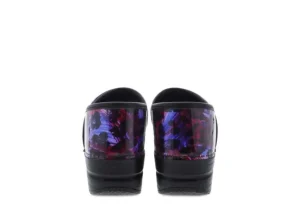 Professional Painted Leopard Patent Clog