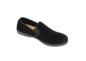 Regal 2 Black Slip-On Slipper