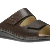 Riad Men's Brown Leather Slide Sandal