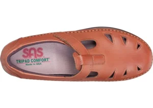 Roamer Chestnut Brown Leather Slip-On Loafer