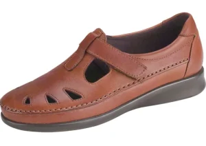 Roamer Chestnut Brown Leather Slip-On Loafer