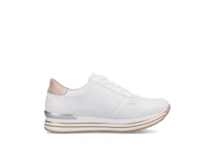 Rock Lace Zip White