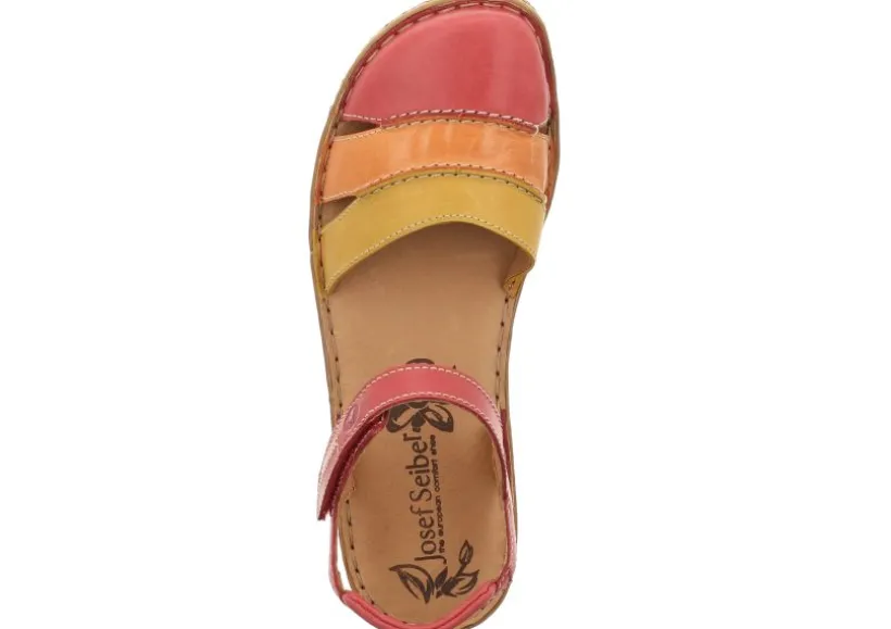 rosalie__red_multicolour__1.webp Rosalie 44 Red Multicolour Mary Jane Sandal