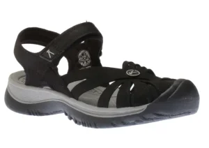 Rose Black Sports Sandal