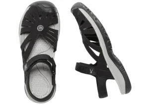 Rose Black Sports Sandal