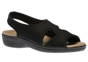 Sandal Black Solid