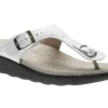 Sanibel White Snake Thong Sandal