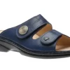 Sansibar Blue Leather Sandal