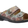 Sansibar Monet Multicolour Leather Slide Sandal