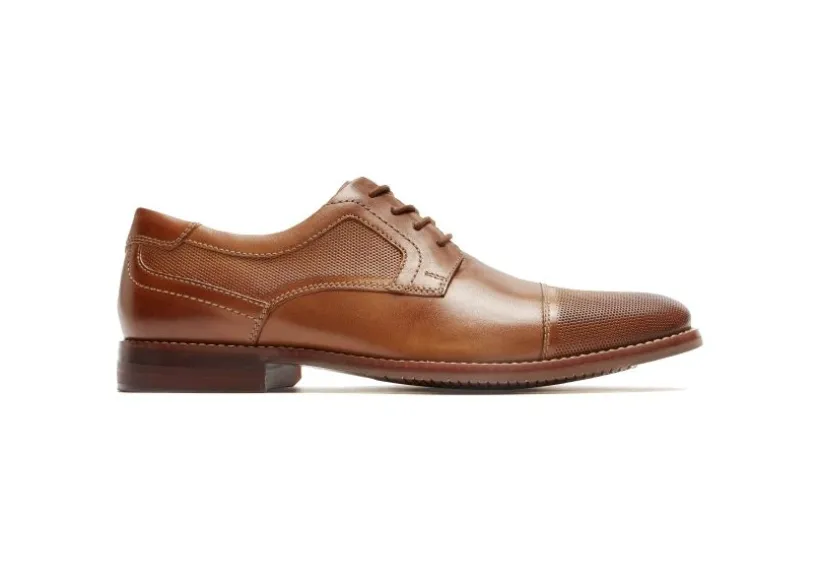 saxxen_cognac_brown_leath_1.webp Saxxen Cognac Brown Leather Wingtip Oxford Dress Shoe
