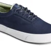 SeaCycledu2122 Striper II CVO Navy Lace-Up Sneaker
