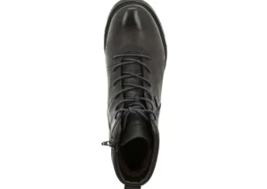 Selena 50 Ocean Blue Leather Ankle Boot