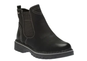 Side Zip Black Brush