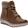 Side Zip Lace Tan