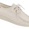 Siesta Bone Leather Lace-Up Loafer