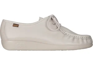 Siesta Bone Leather Lace-Up Loafer