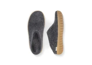 Slip-On Charcoal Rubber
