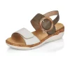 Soft White Green Sandal