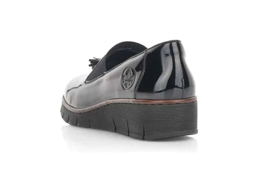 softlack_black_patent_tas_3.webp Softlack Black Patent Tassel Slip-On Loafer