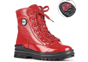Sound Red Patent Winter Boot