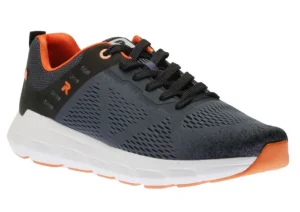 Sportec13 Blue Orange Lace-Up Walking Shoe