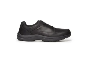 Stephen Black Leather Waterproof Shoe