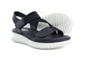 2 Strap Sandal Black
