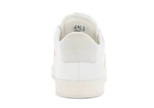 Street Lite White Peach Nectar Stripe Lace-Up Sneaker