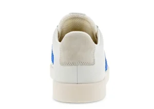 Street Lite White Regatta Blue Stripe Lace-Up Sneaker