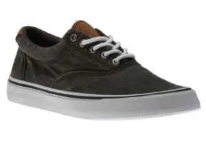 Striper II CVO Black Canvas Lace-Up Sneaker