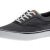 Striper II CVO Navy Canvas Lace-Up Sneaker