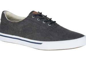 Striper II CVO Salt Washed Black Canvas Lace-Up Sneaker