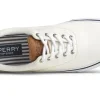 Striper II CVO White Canvas Lace-Up Sneaker