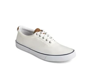 Striper II CVO White Canvas Lace-Up Sneaker