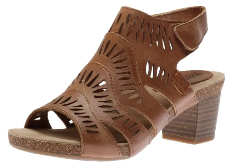 sunny__nut_brown_perforat_0.webp Sunny 02 Nut Brown Perforated Cutout Leather Heel Sandal